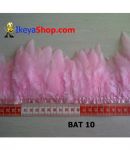 Bulu Ayam Bulet Pink muda (BAT 10)